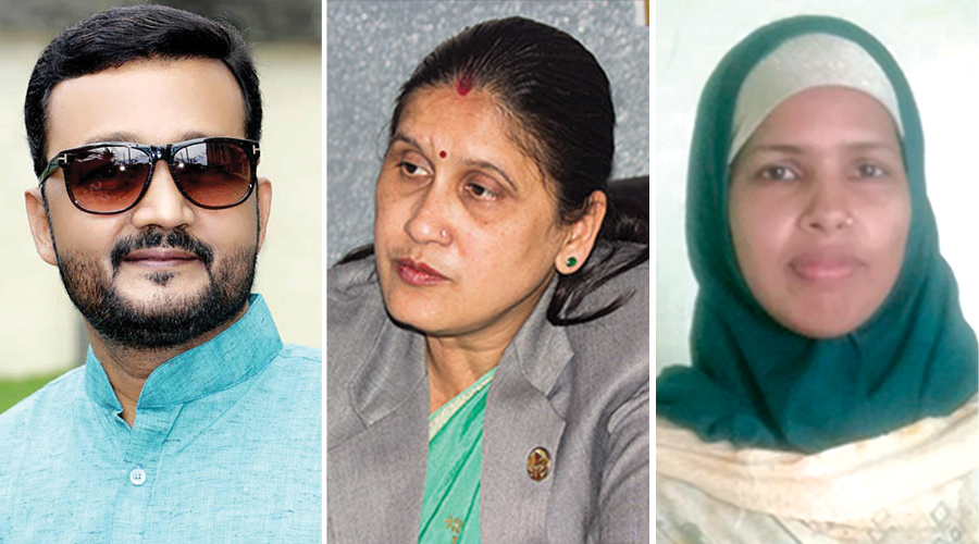 Pradip-yadav-ranju-jha-and-hasina-khan