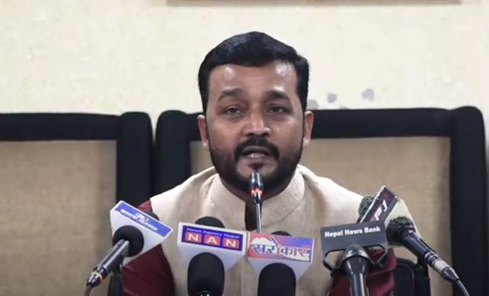 Health Minister Pradip Yadav