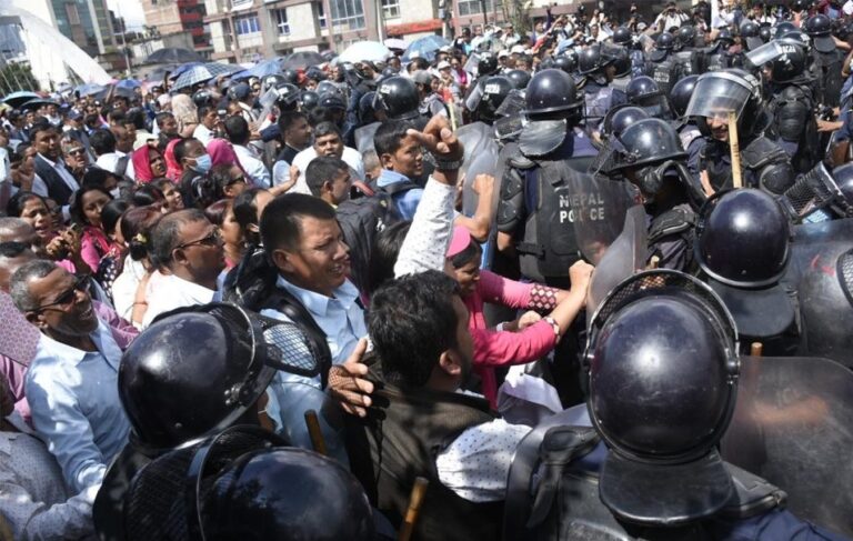 teacher vs police
