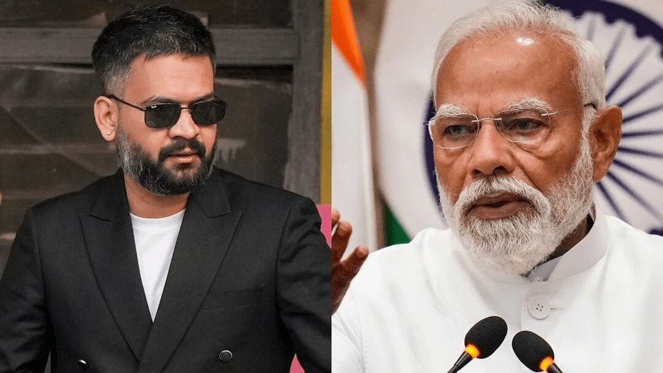 india pm moti congraculaion to nepal pm balen