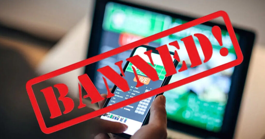 online app bannedd
